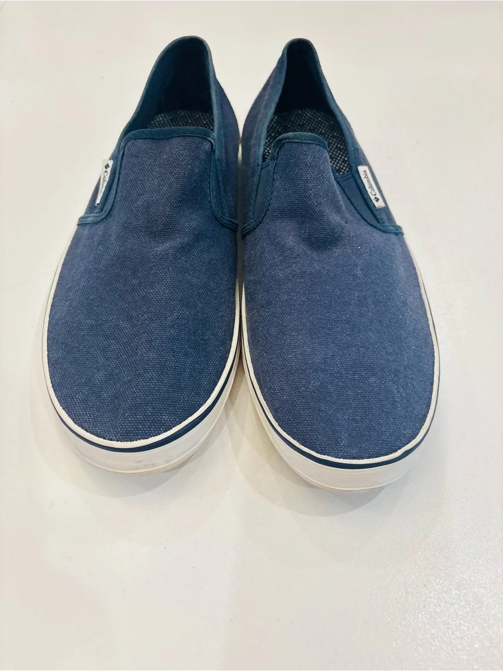 Columbia Men's Slip-On Loafers in Navy Blue size 11